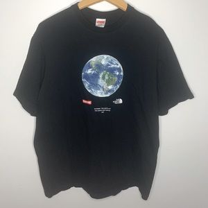 Supreme X The North Face One World Black Tee
